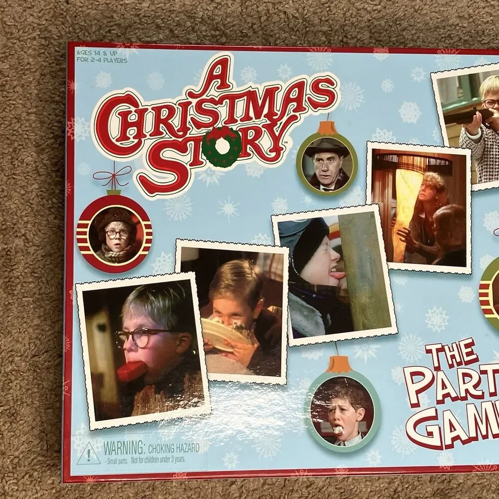 A Christmas Story The Party Board Game Complete Holiday Movie Classic New